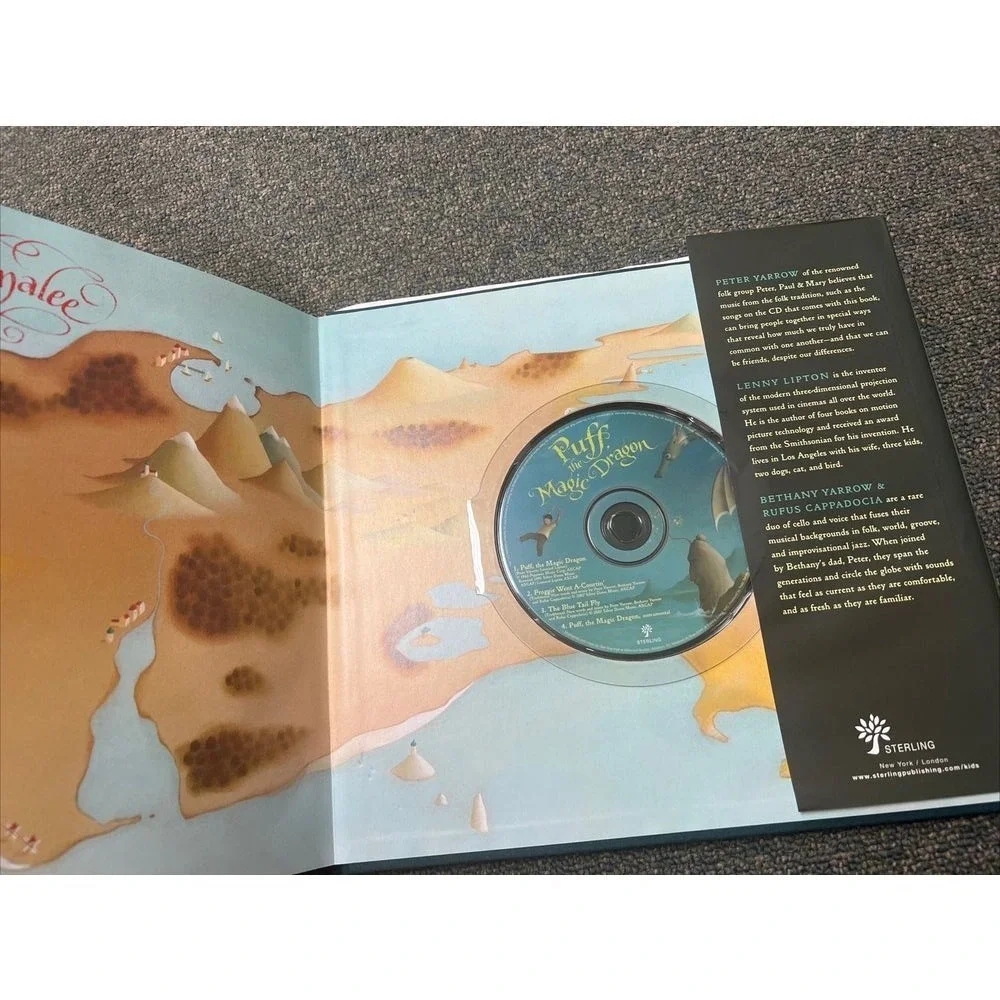 Puff, the Magic Dragon Peter Yarrow With CD (Mixed Media Product) w/color sheets